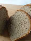 [Low Oil, Low Sugar] No-Knead Vegan Rye Bread