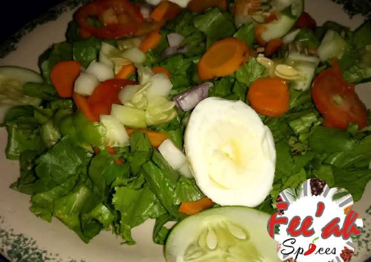 Steps to Make Any-night-of-the-week Plain salad | So Yummy Food Recipe From My Kitchen