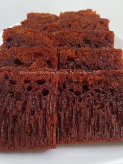 Foto resep Bolu Karamel / Bolu Sarang Semut Teflon - Dua Telur