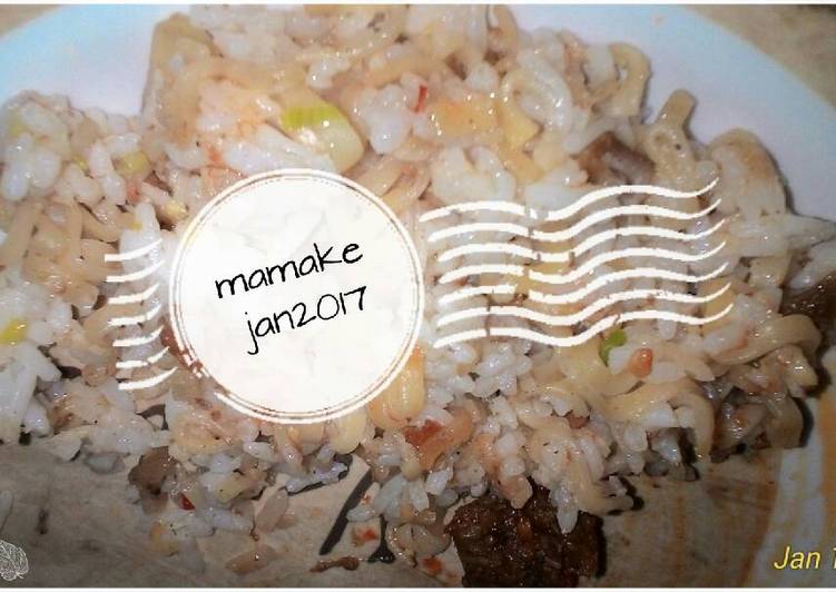 3Resep: Nasgor mie campur2 yang Gurih