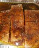 Salmón al horno con salsa de eneldo