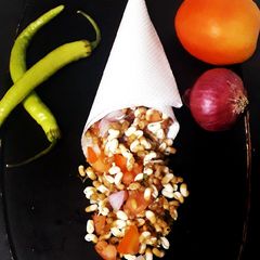 A picture of Sprouts bhel.