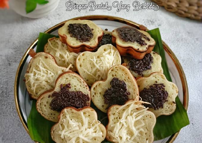 Cara membuat Pukis Love Bunga Cara membuat Pukis Love Bunga