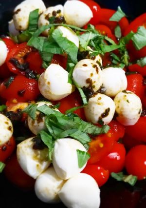 Una foto de Ensalada caprese