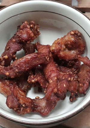 รูปของ หมูแดดเดียวทอด