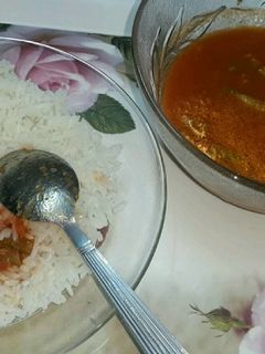 صورة لوصفة طبيخ فاصوليا خضراء بالماجي مع الأرز