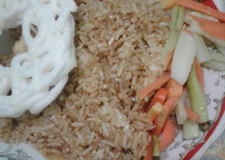 Cara Gampang Menyiapkan Nasi goreng ala abang2😁, Bisa Manjain Lidah
