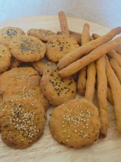 Φωτογραφία της συνταγής Κριτσίνια ή μπισκοτάκια με καρότο