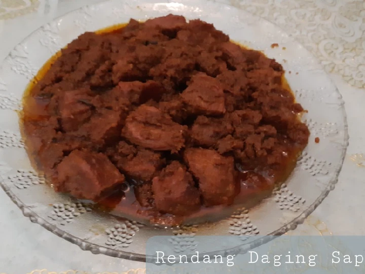 Cara Gampang Membuat Resep Rendang Daging Sapi yang  Bikin Ketagihan Anti Ribet, Menggugah Selera