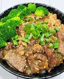 滑蛋牛肉丼飯