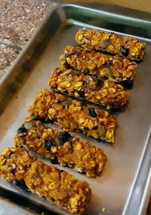 Foto resep Pumpkin Oat Bar