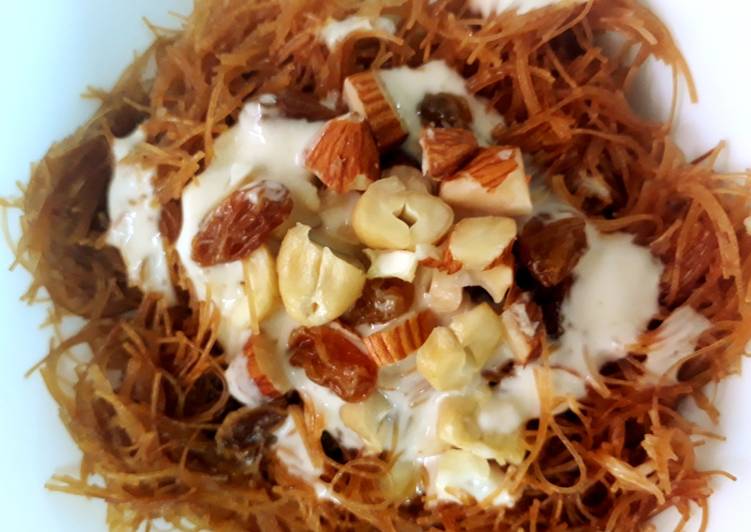 How to Make Homemade Sweet vermicelli 😊