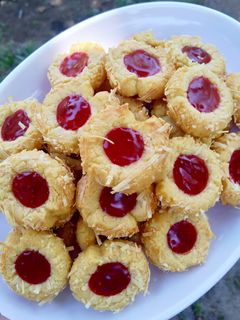 Foto resep Thumbprint Cookies Strawberry
