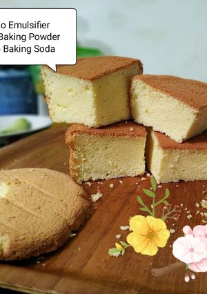 Foto resep Genoise Oven Tangkring. Basic Sponge Cake for a Layer Cake