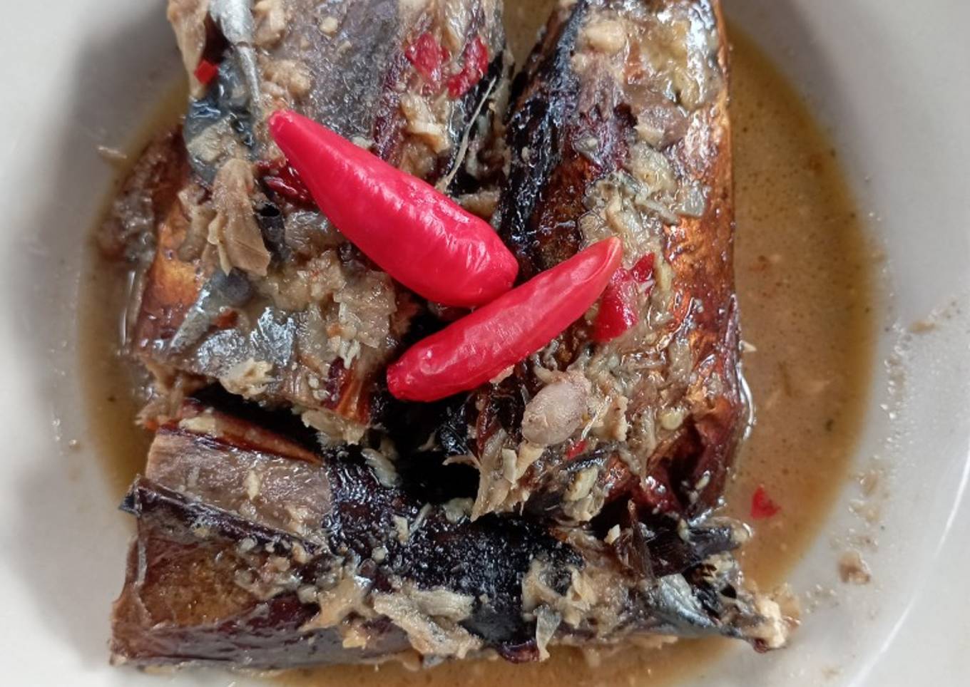 Ikan Asap Kuah Santan