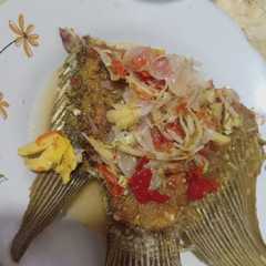 รูปของ Pecak ikan gurame