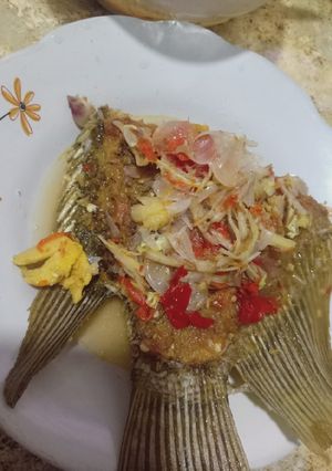Foto resep Pecak ikan gurame