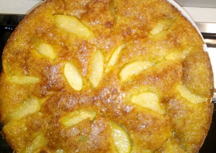 Recetta di Veloce Torta Mele Arancia Bio e yogurt