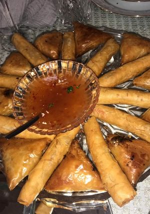 صورة لوصفة بوراك بحشوة لذيذة ومقرمشة 😋