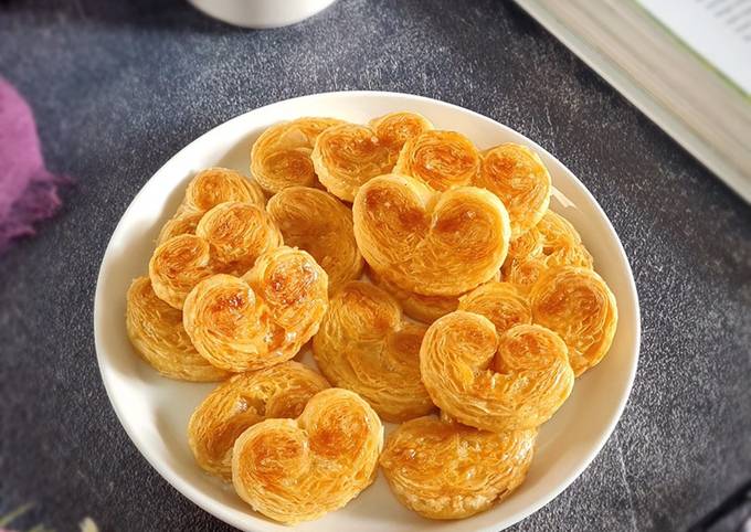 Love Palmier Cookies