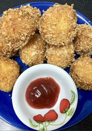 Hình của món Bánh Khoai Tây Chiên Xù.