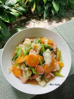 Foto resep Capcay Sosis
