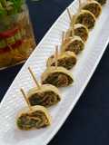 Spinach Cheesy Pinwheels