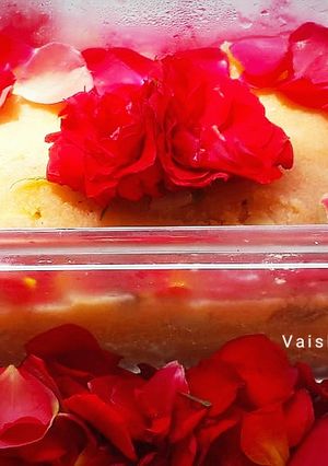 A picture of Rose Halwa.