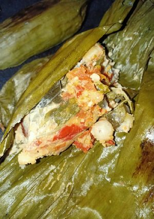 Foto resep Pepes Kemangi Telur Manyung