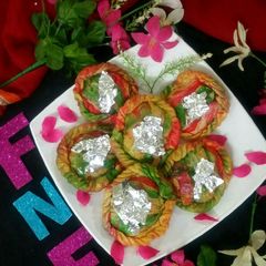 A picture of Khoya malai khaja.