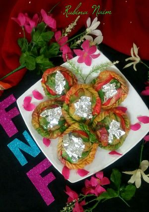 A picture of Khoya malai khaja.