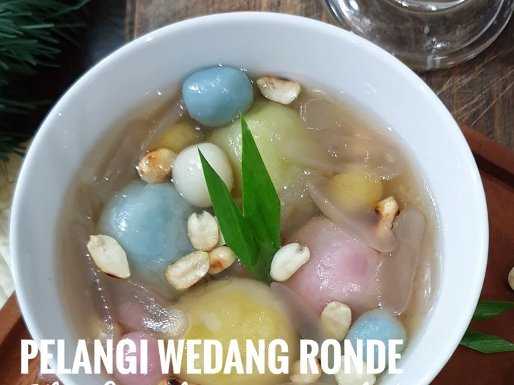 Langkah Mudah untuk Membikin Resep 25. Pelangi Wedang Ronde pewarna alami / Wedang Ronde / Ronde yang  Bikin Ketagihan Anti Ribet, Bisa Manjain Lidah