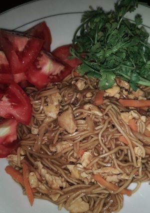 Foto resep Mie goreng Jawa simple, (mie basah)