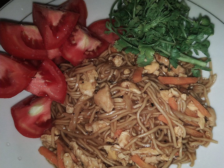 Bagaimana Membuat Mie goreng Jawa simple, (mie basah), Menggugah Selera