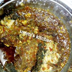 A picture of Fish pepper soup.