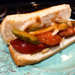 A picture of Easy Sausage McRib-ish Knockoff.
