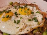 এগ পোচ উইথ ভেজিটেবল(egg poach with vegetables recipe in Bengali)