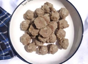 Foto resep Bakso Urat Homemade Anti Gagal (Olahan daging sapi kurban)