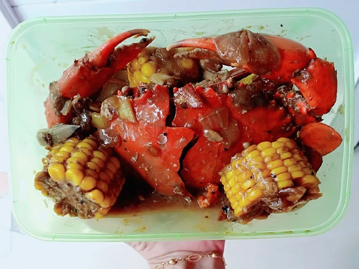 Langkah Mudah untuk Membuat Resep Kepiting Lada hitam yang Lezat Anti Ribet, Sempurna