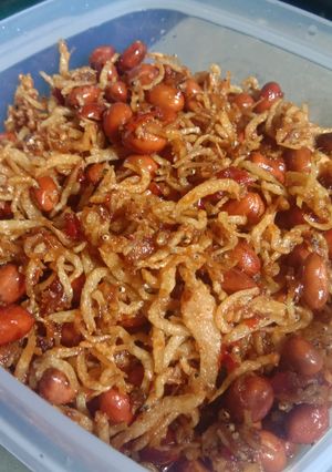 Foto resep Teri Kacang Balado