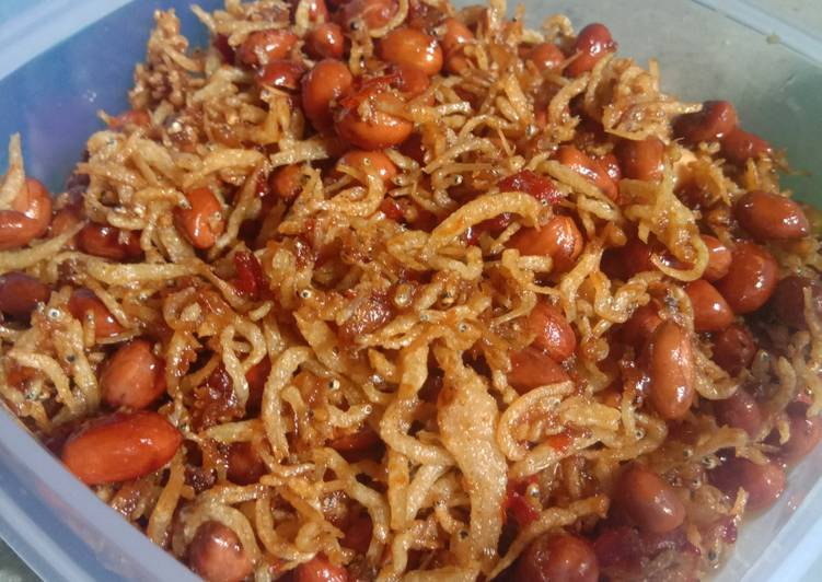 Bahan Teri Kacang Balado | Cara Buat Teri Kacang Balado Yang Paling Enak