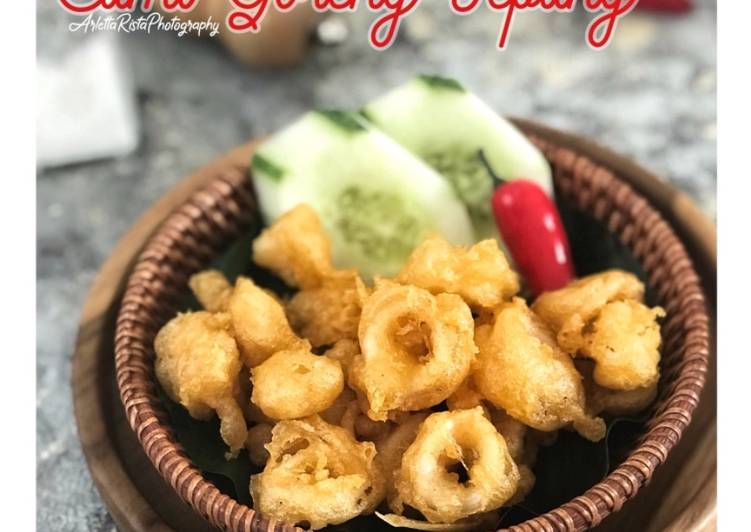 Cumi Goreng Tepung