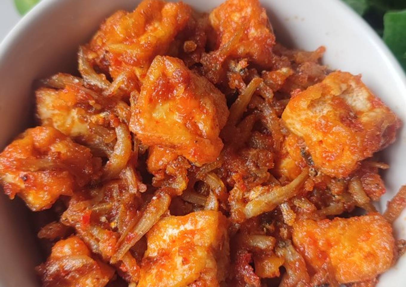 Tahu teri pedas manis