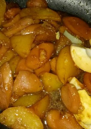 Foto resep Semur Sosis dan Kentang
