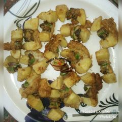 A picture of Tsiren dankali da nama.