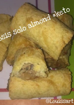 Foto resep Sosis solo almond #keto