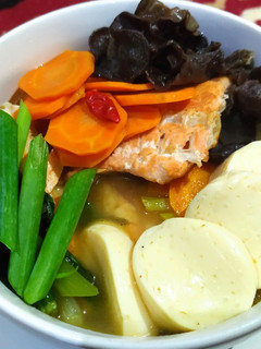 Foto resep Sup Tulang Salmon dan Tofu