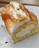 Bracito de nata y toffee