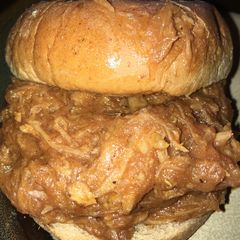 A picture of Crock Pot BBQ Pulled Pork Sandwiches.
