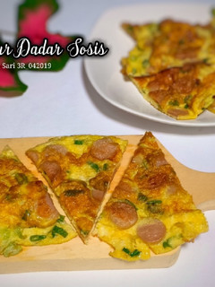 Foto resep Telur Dadar sosis